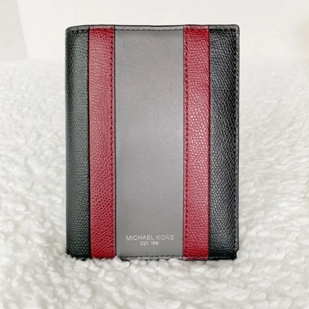 NWT Michael Kors Leather Passport Case